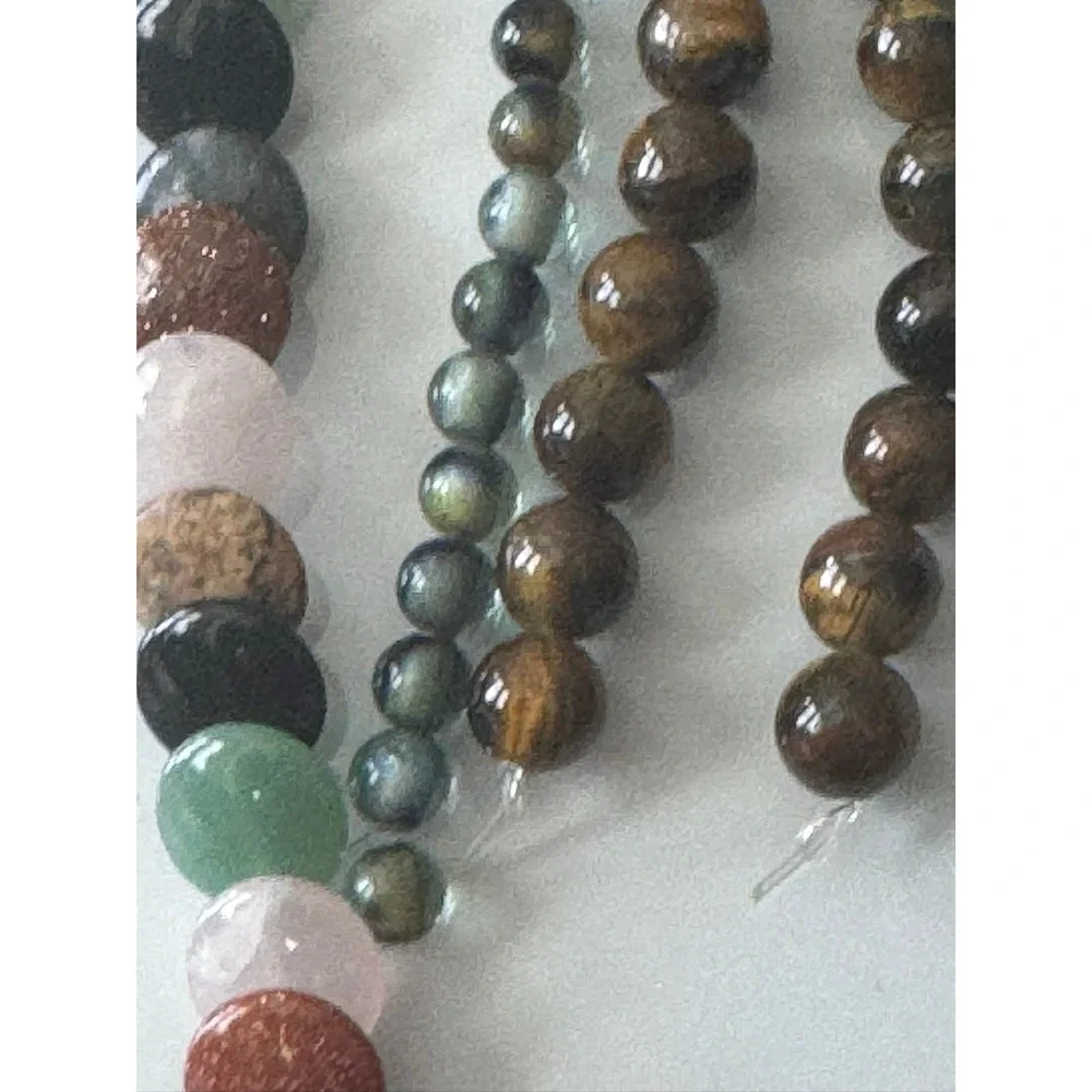 Bead Landing‎ Bead Gallery Semi Precious Stone  & Other Bead Strands Lot 4 pc